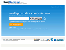 Tablet Screenshot of mediaprostudios.com